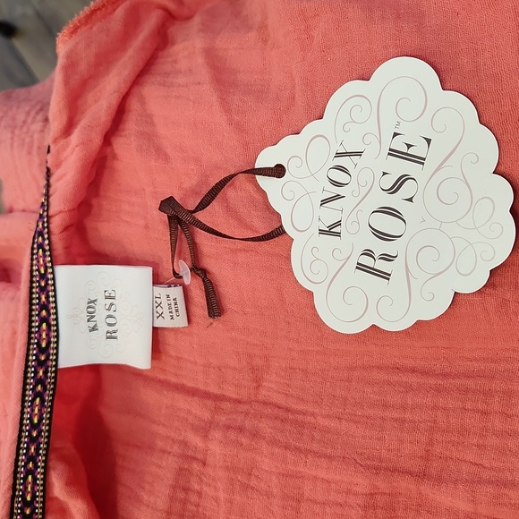 Knox Rose coral pink romper size XXL NWT - Picture 11 of 11